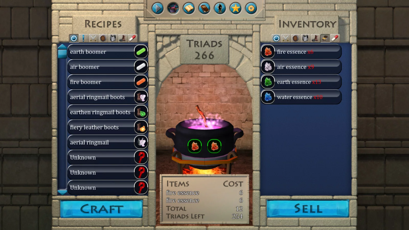Изображение игры: Dungeon of Elements