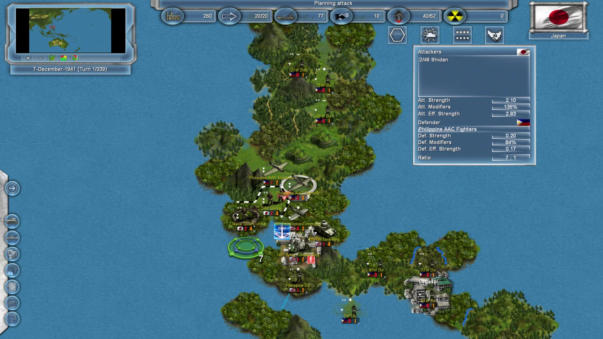 Изображение игры: Storm over the Pacific