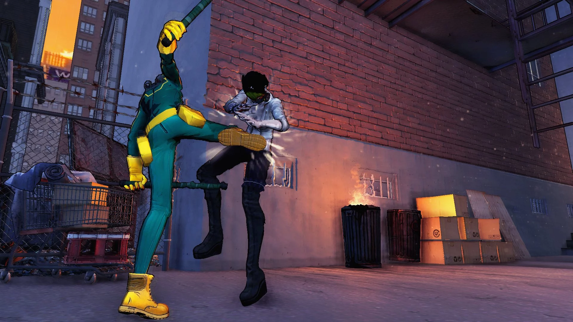 Изображение игры: Kick-Ass 2