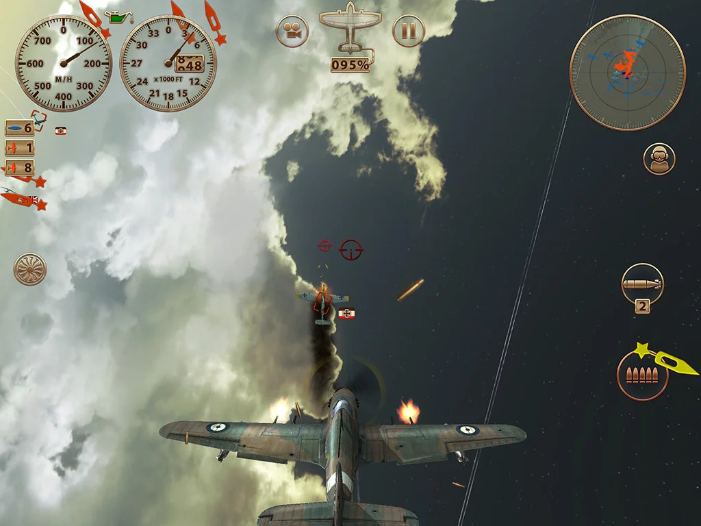 Изображение игры: Sky Gamblers: Storm Raiders