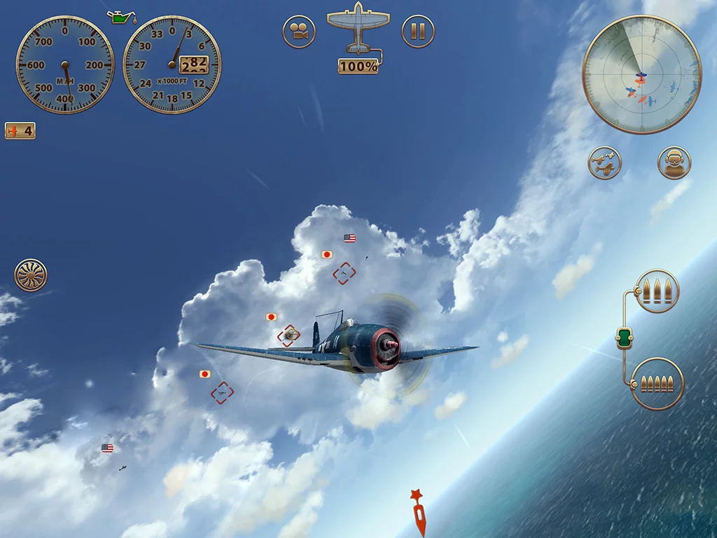 Изображение игры: Sky Gamblers: Storm Raiders