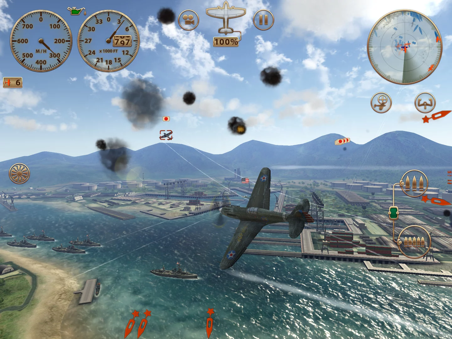 Изображение игры: Sky Gamblers: Storm Raiders