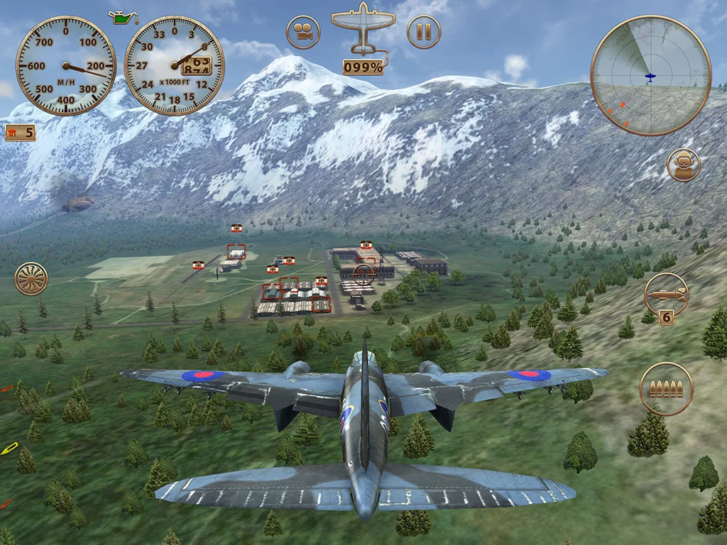 Изображение игры: Sky Gamblers: Storm Raiders