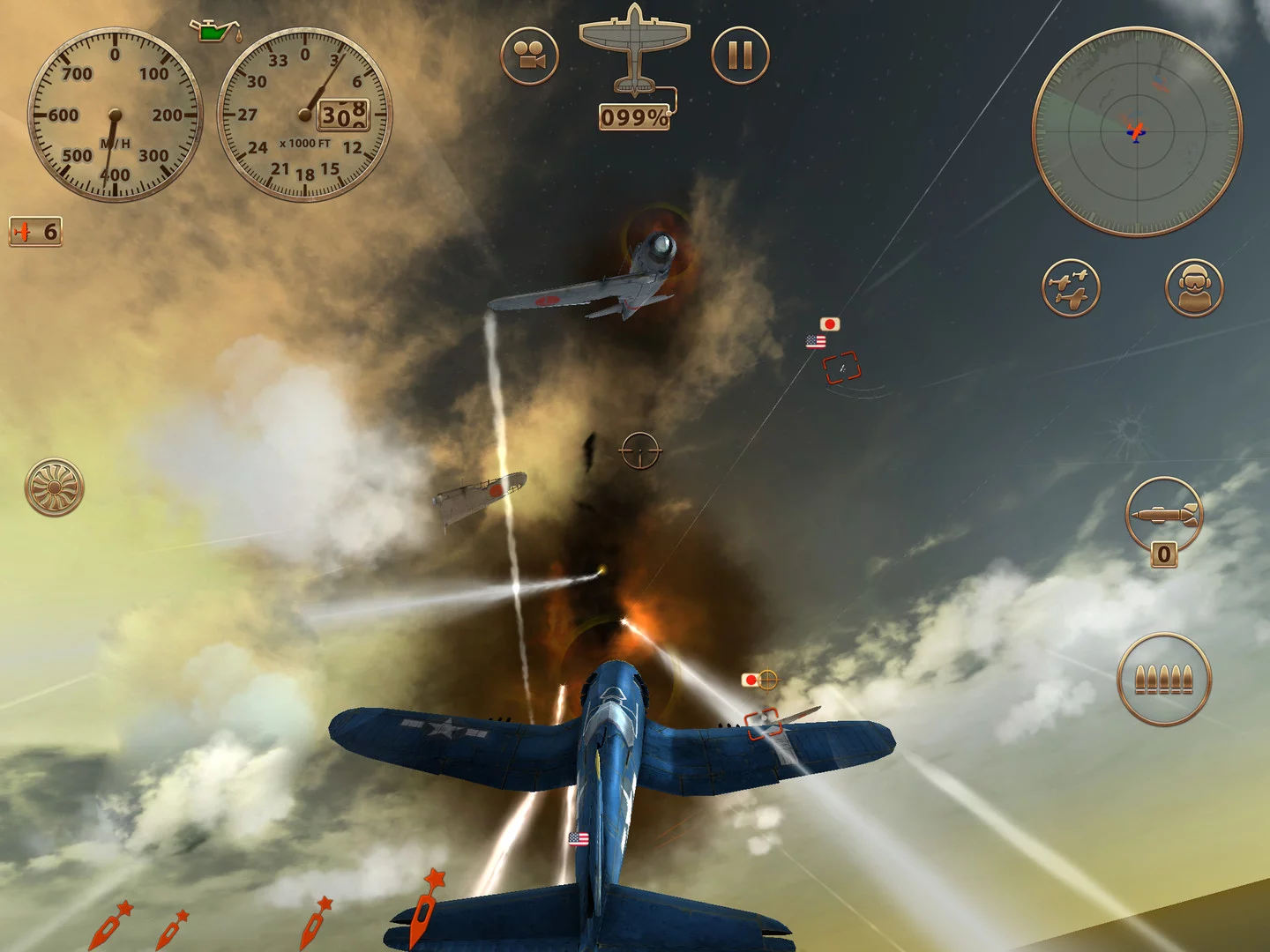Изображение игры: Sky Gamblers: Storm Raiders