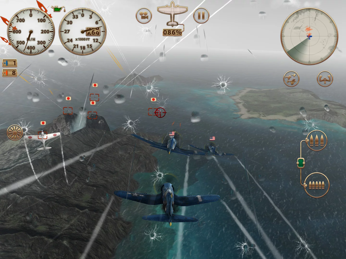 Изображение игры: Sky Gamblers: Storm Raiders