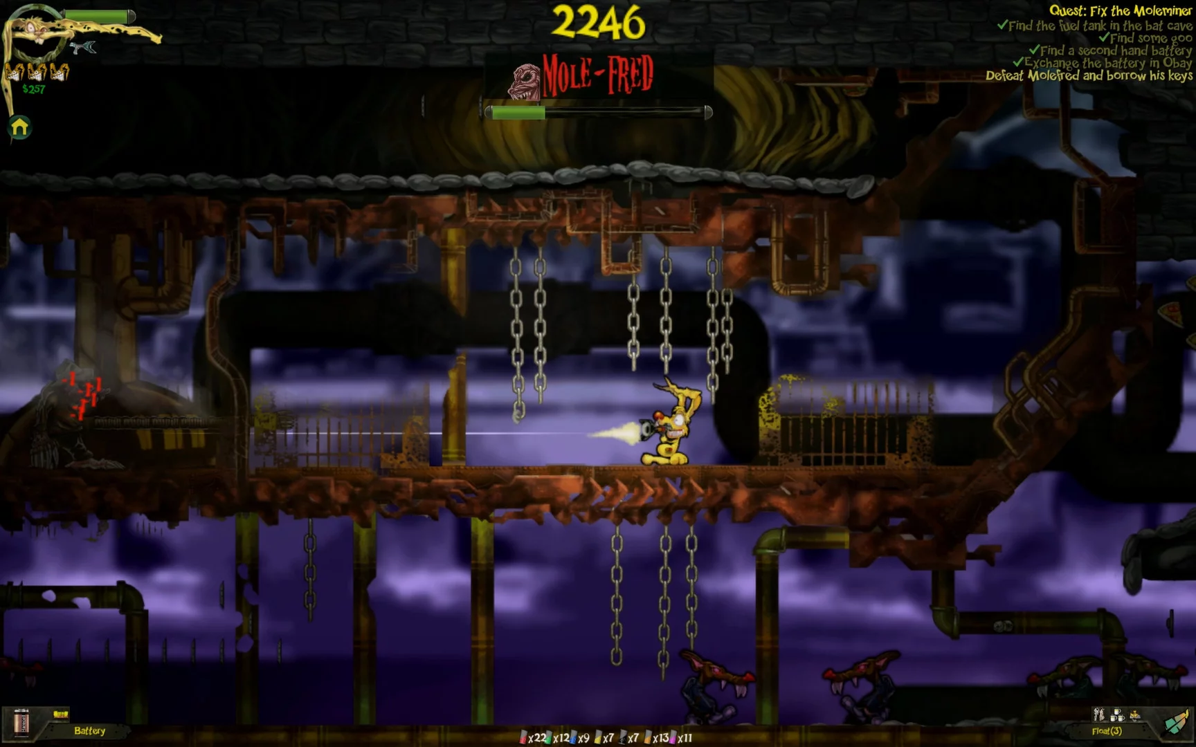 Изображение игры: Toxic Bunny HD