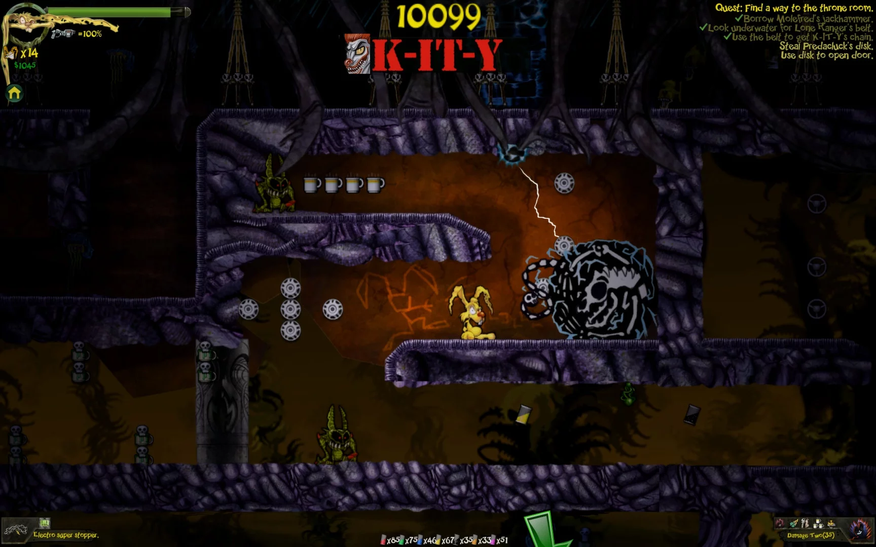 Изображение игры: Toxic Bunny HD