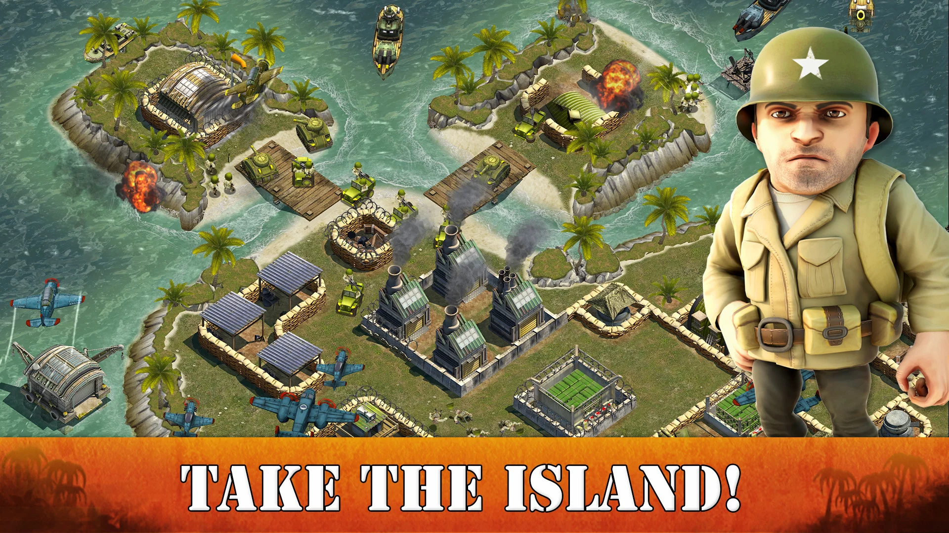 Изображение игры: Battle Islands