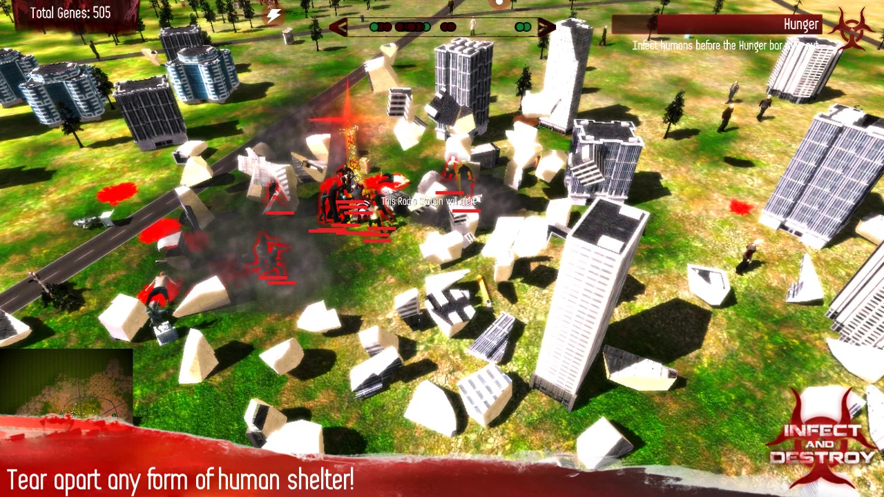 Изображение игры: Infect and Destroy