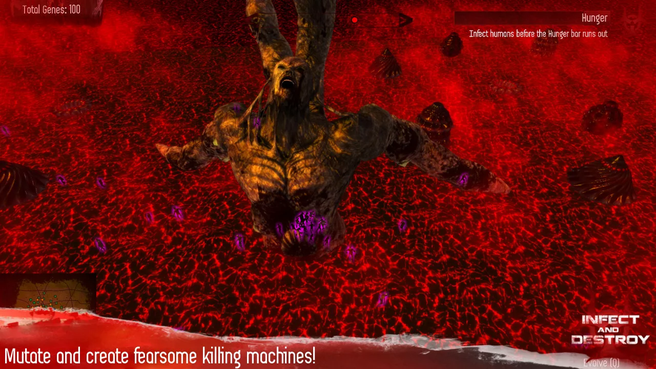 Изображение игры: Infect and Destroy