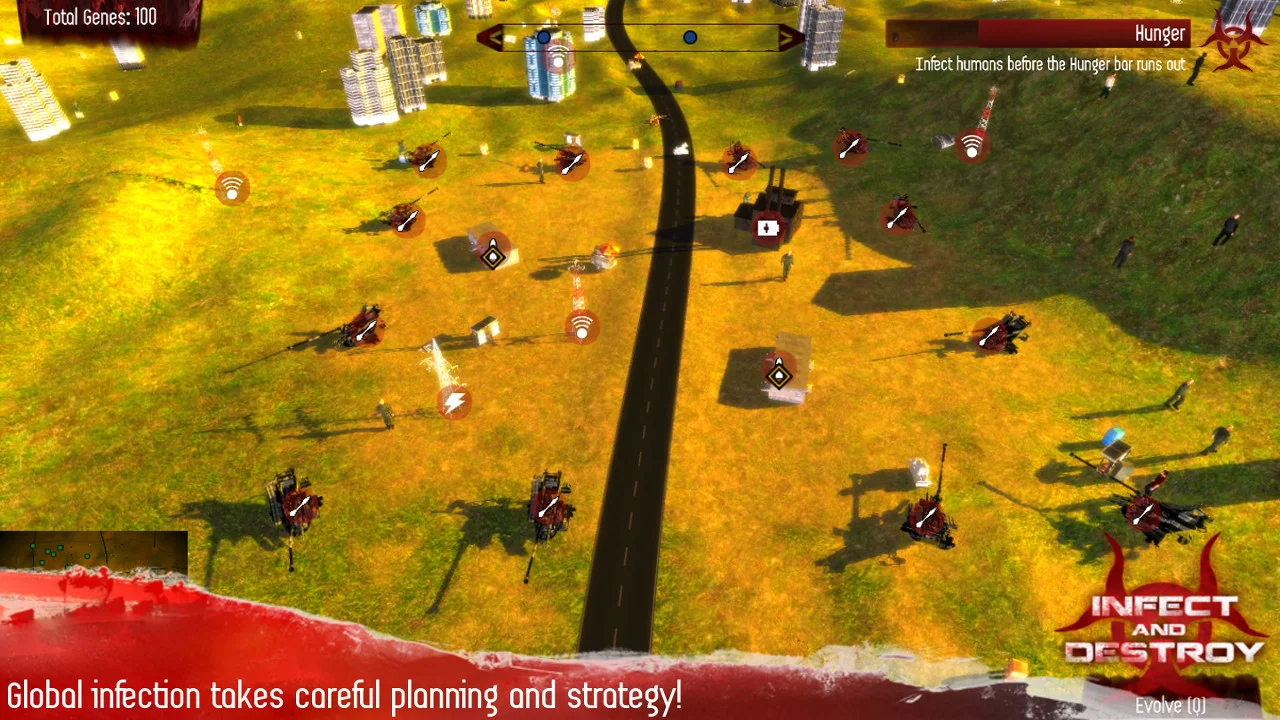 Изображение игры: Infect and Destroy