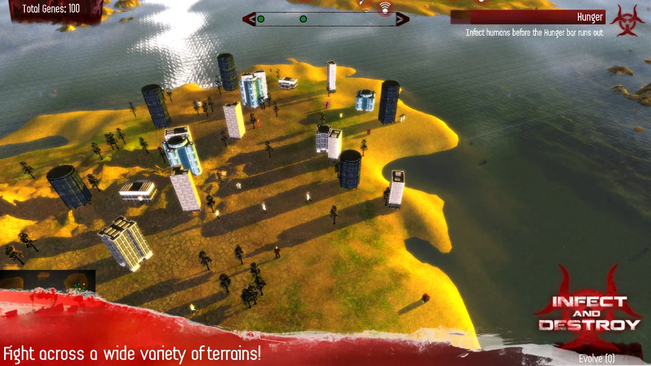 Изображение игры: Infect and Destroy