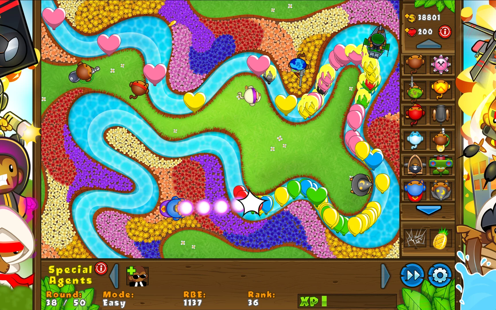 Изображение игры: Bloons TD 5