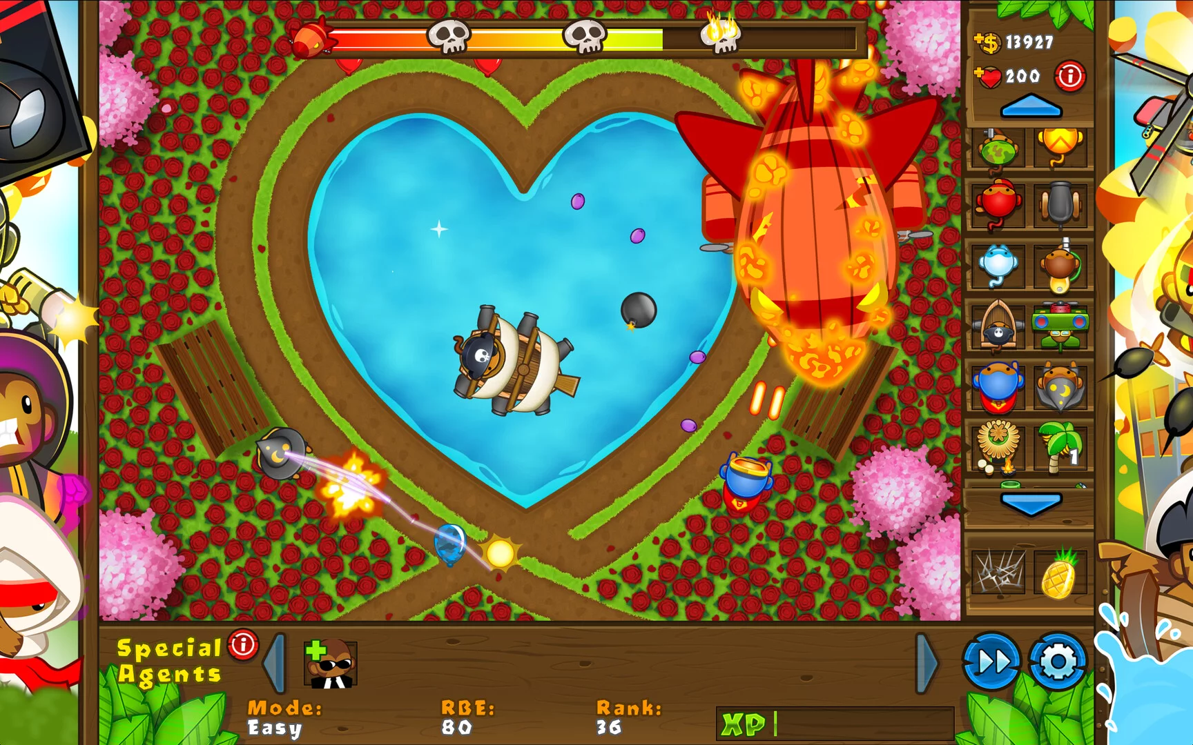 Изображение игры: Bloons TD 5
