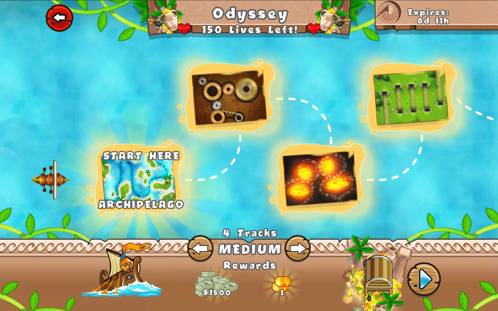 Изображение игры: Bloons TD 5
