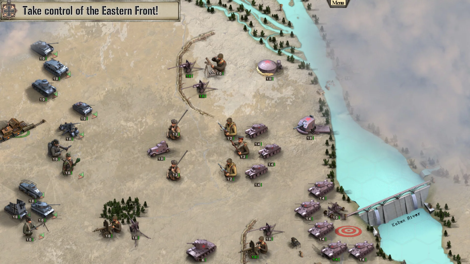 Изображение игры: Frontline : Road to Moscow
