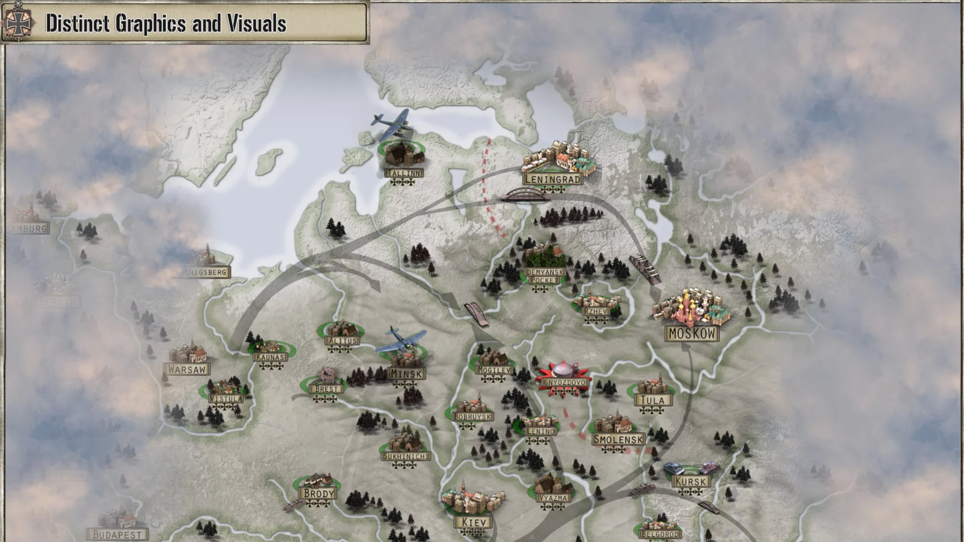Изображение игры: Frontline : Road to Moscow