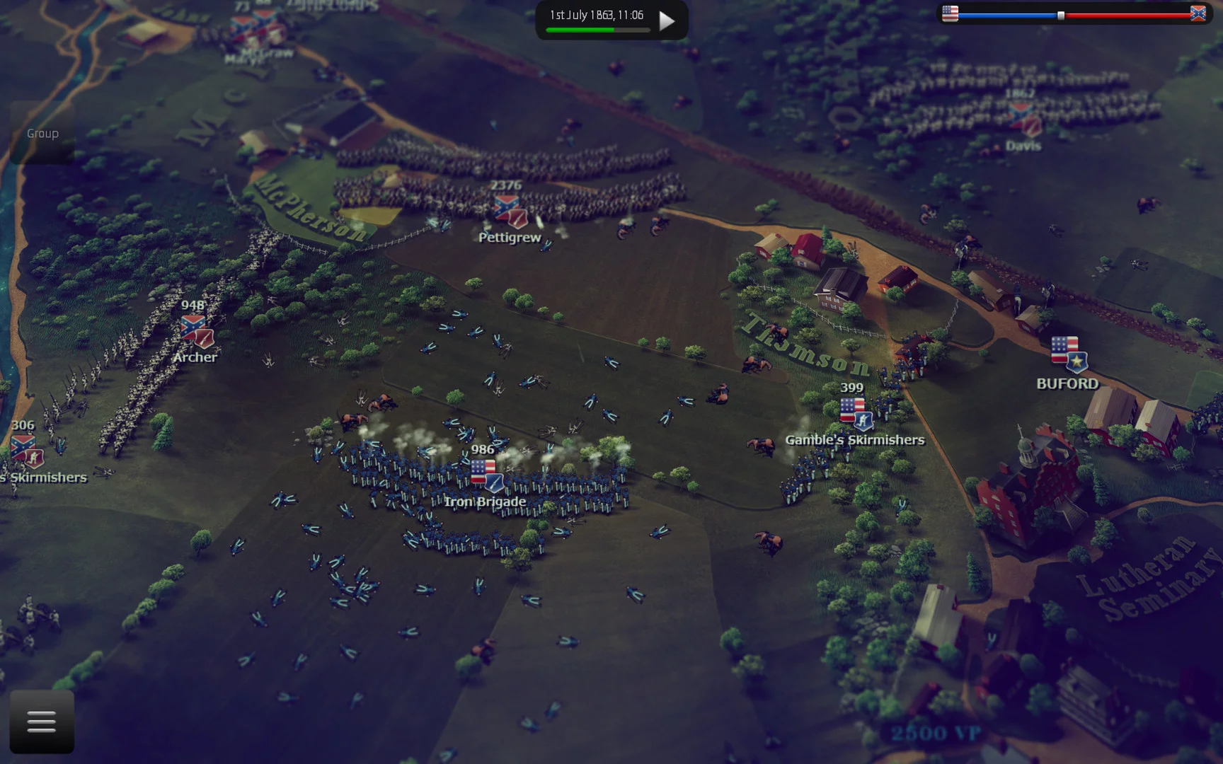 Изображение игры: Ultimate General: Gettysburg