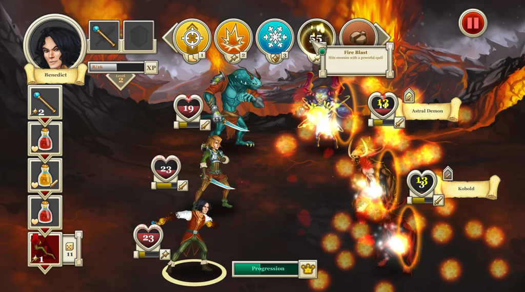 Изображение игры: Heroes & Legends: Conquerors of Kolhar