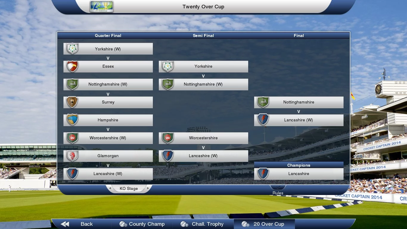 Изображение игры: Cricket Captain 2014