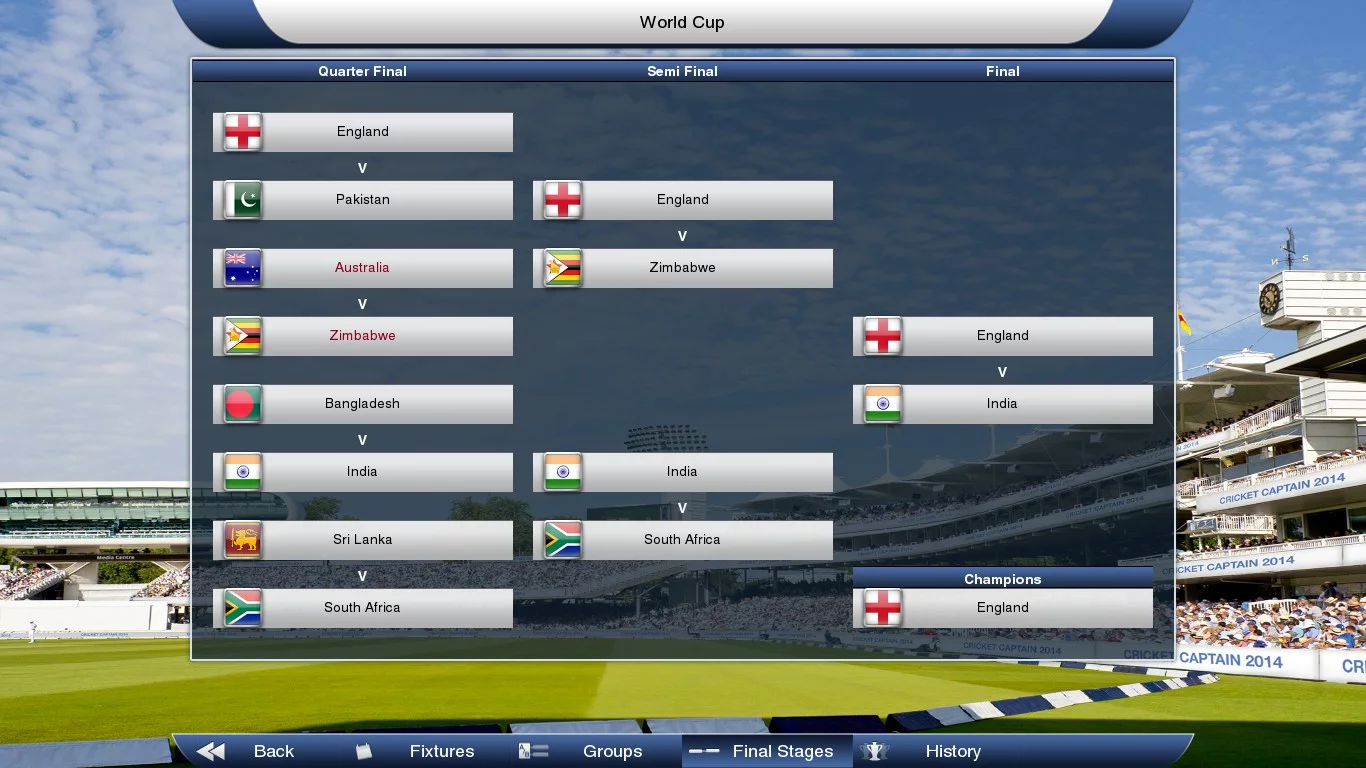 Изображение игры: Cricket Captain 2014