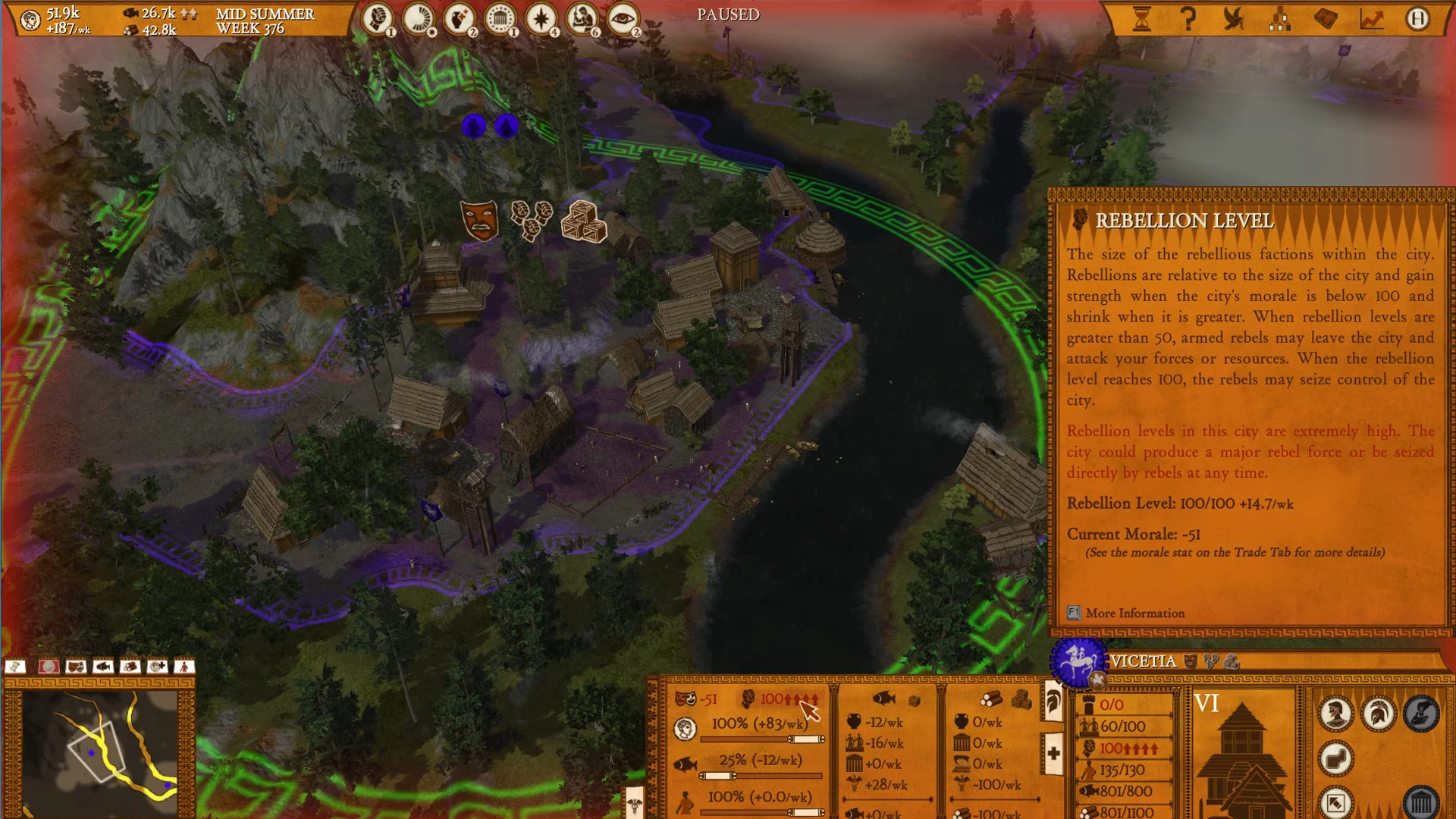 Изображение игры: Hegemony III: Clash of the Ancients