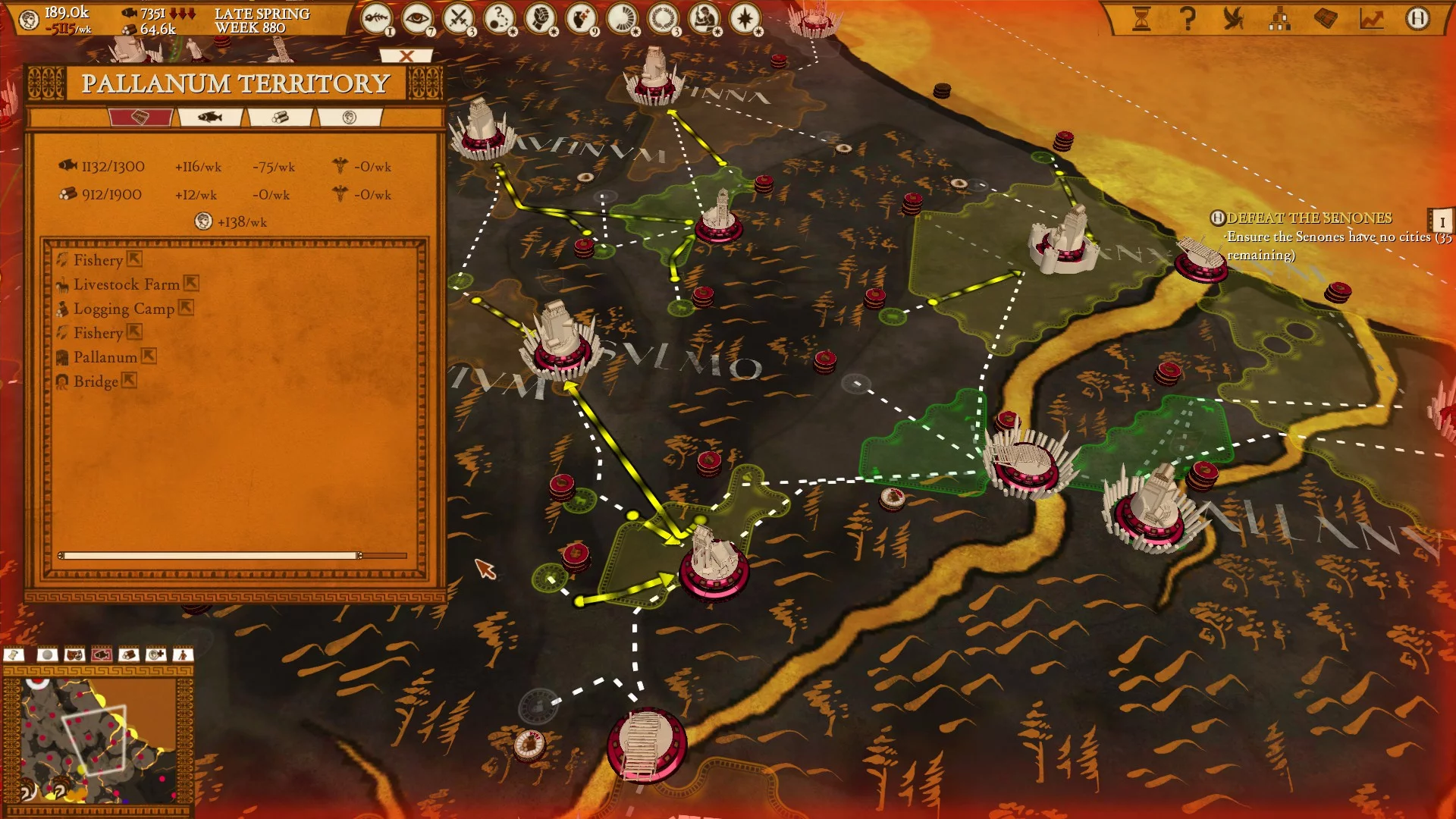 Изображение игры: Hegemony III: Clash of the Ancients