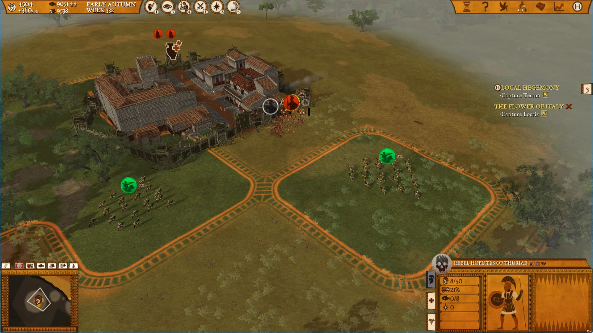 Изображение игры: Hegemony III: Clash of the Ancients