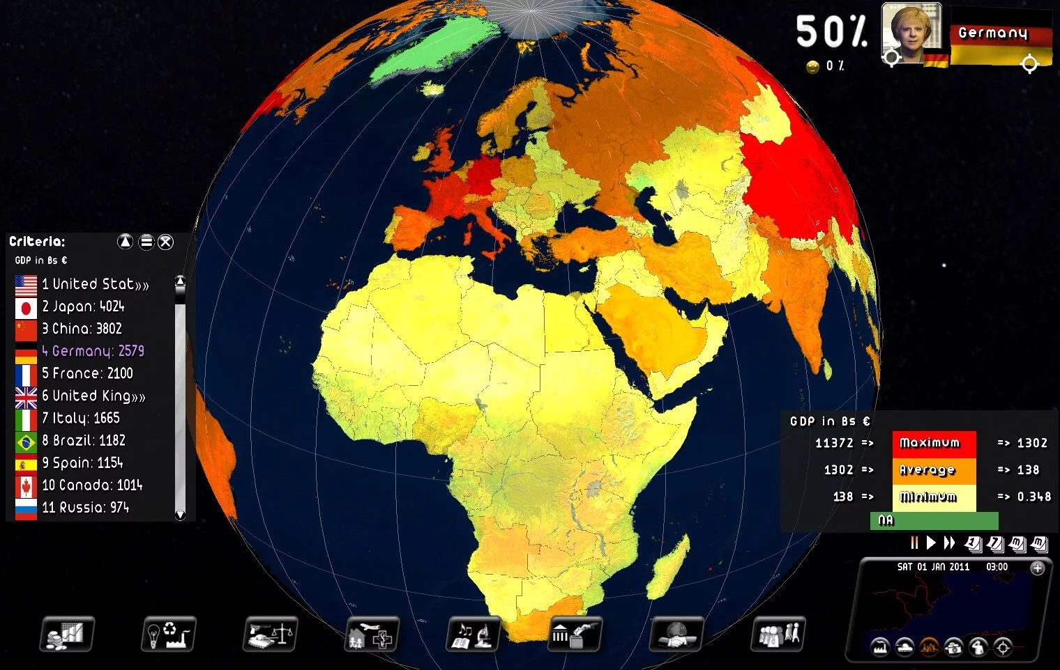 Изображение игры: Rulers of Nations