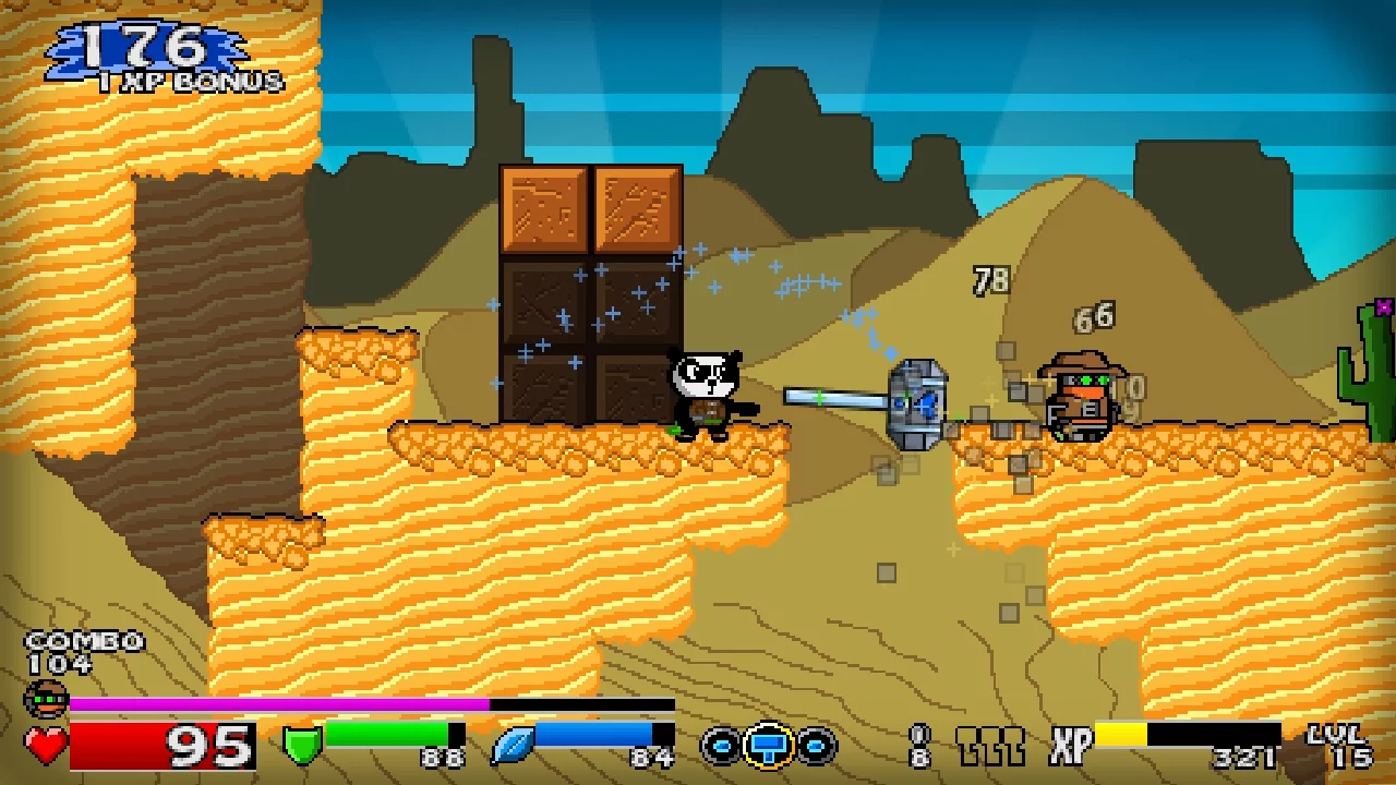 Изображение игры: Super Panda Adventures