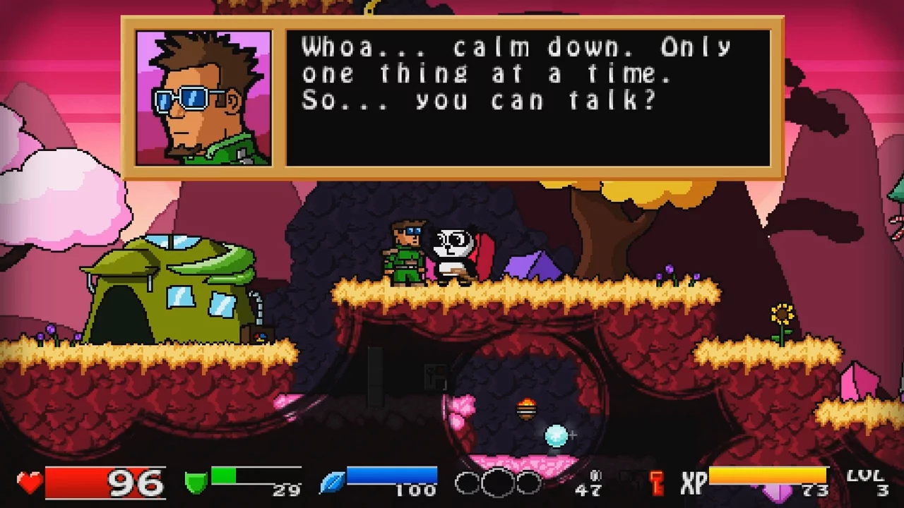 Изображение игры: Super Panda Adventures