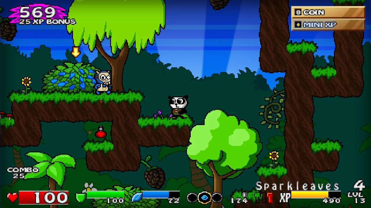 Изображение игры: Super Panda Adventures