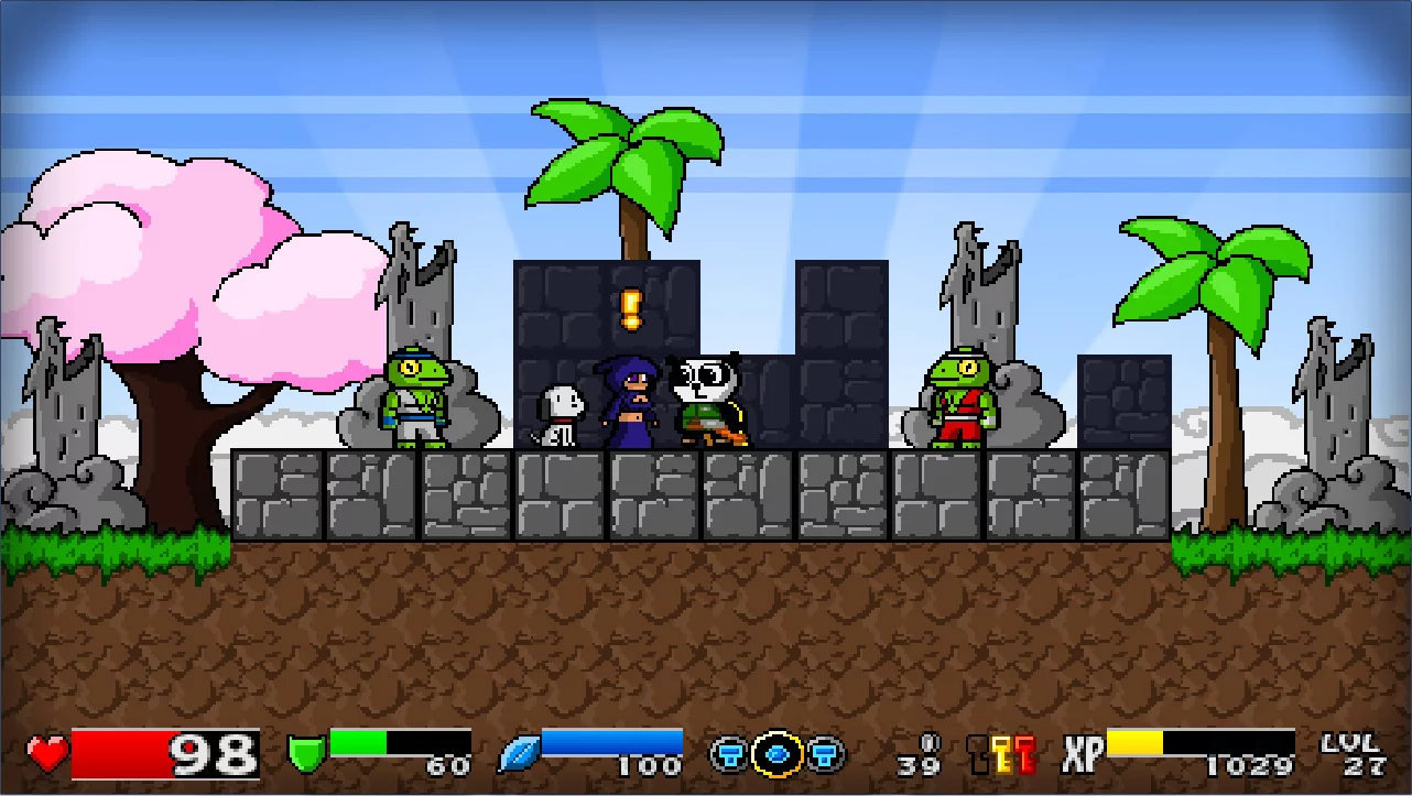 Изображение игры: Super Panda Adventures