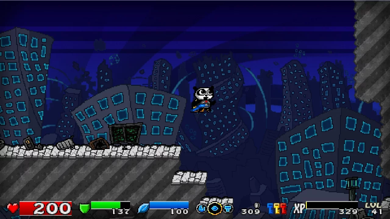 Изображение игры: Super Panda Adventures