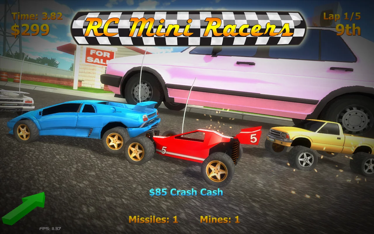 Изображение игры: RC Mini Racers
