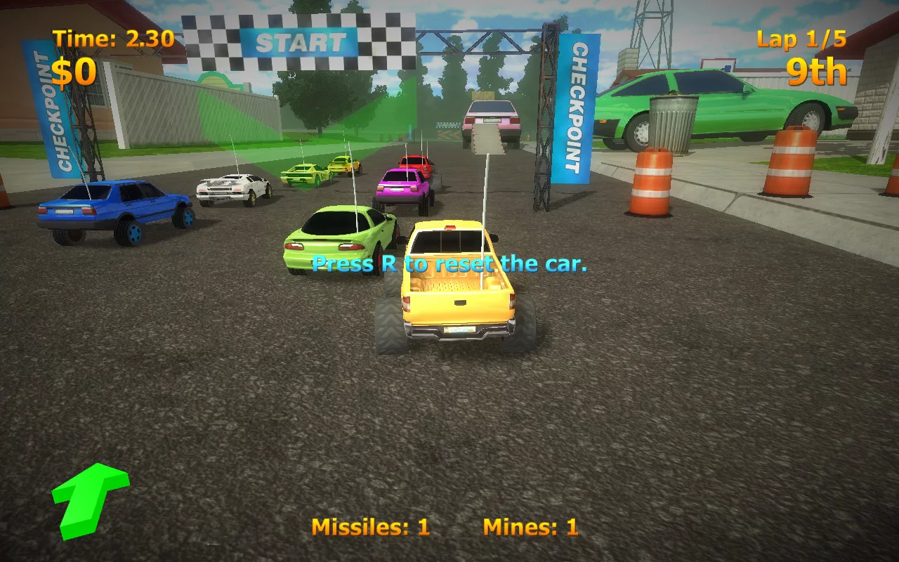 Изображение игры: RC Mini Racers