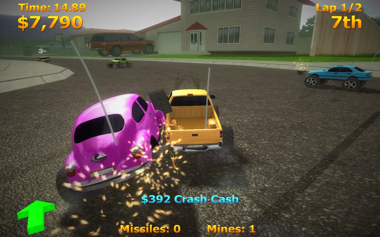 Изображение игры: RC Mini Racers
