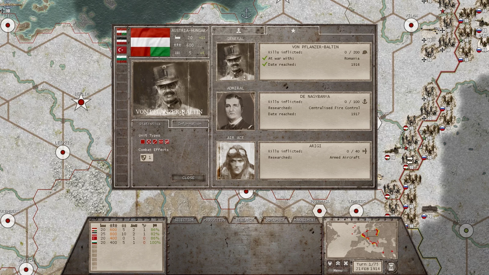 Изображение игры: Commander: The Great War