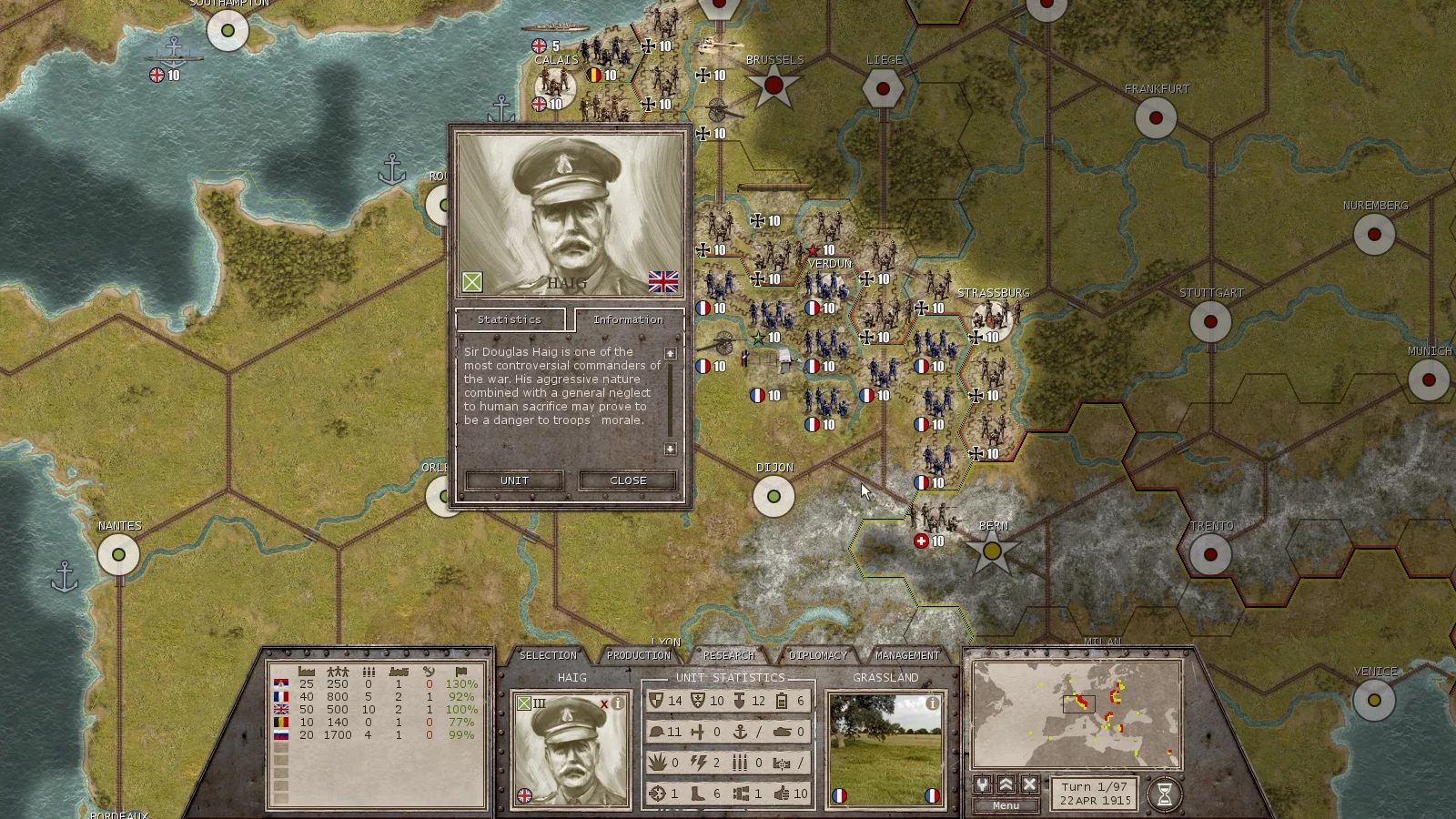 Изображение игры: Commander: The Great War