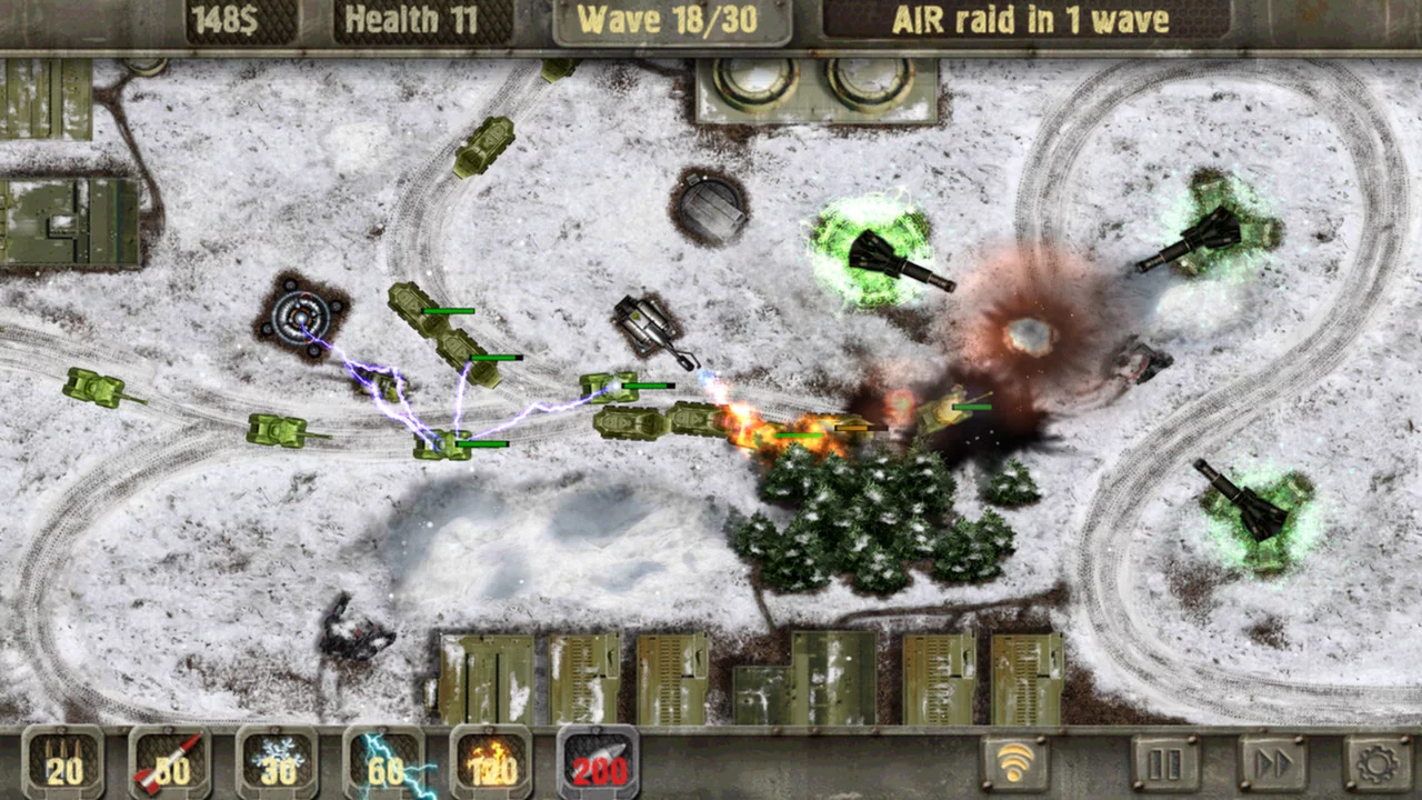 Изображение игры: Defense Zone