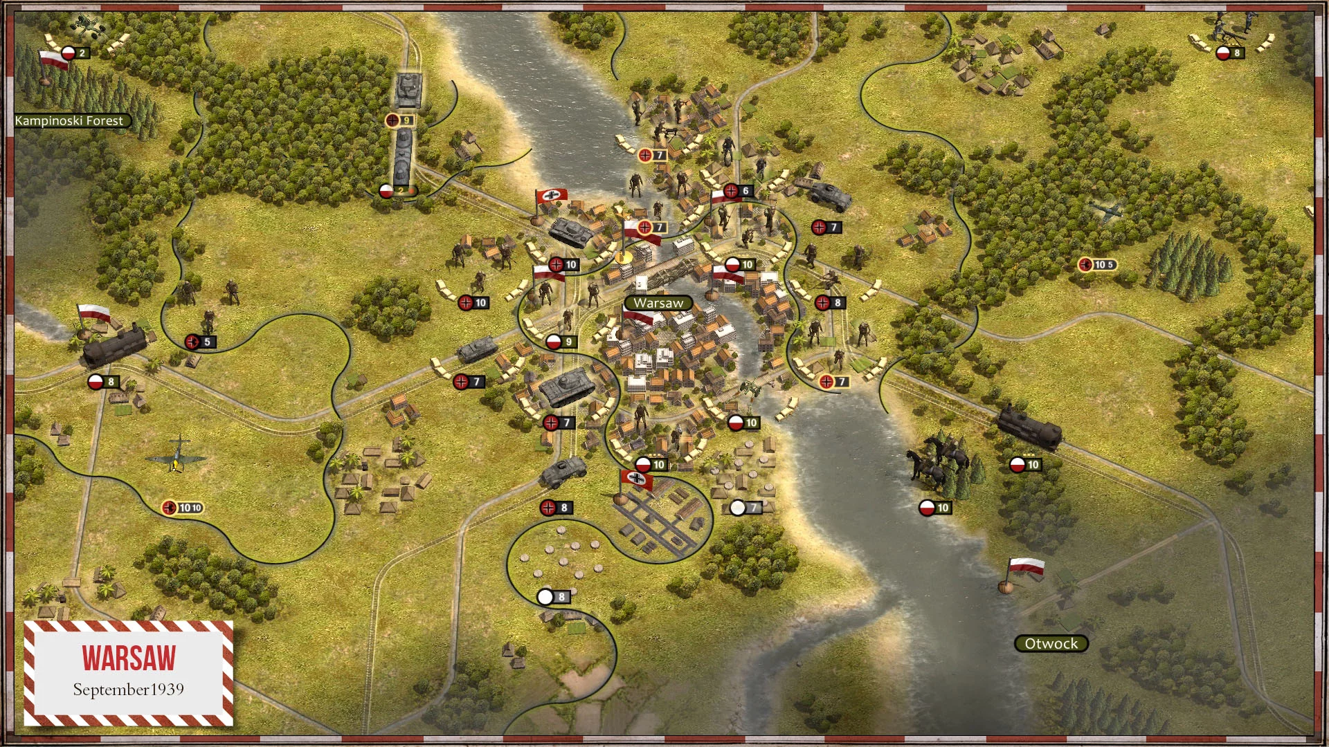 Изображение игры: Order of Battle: World War II