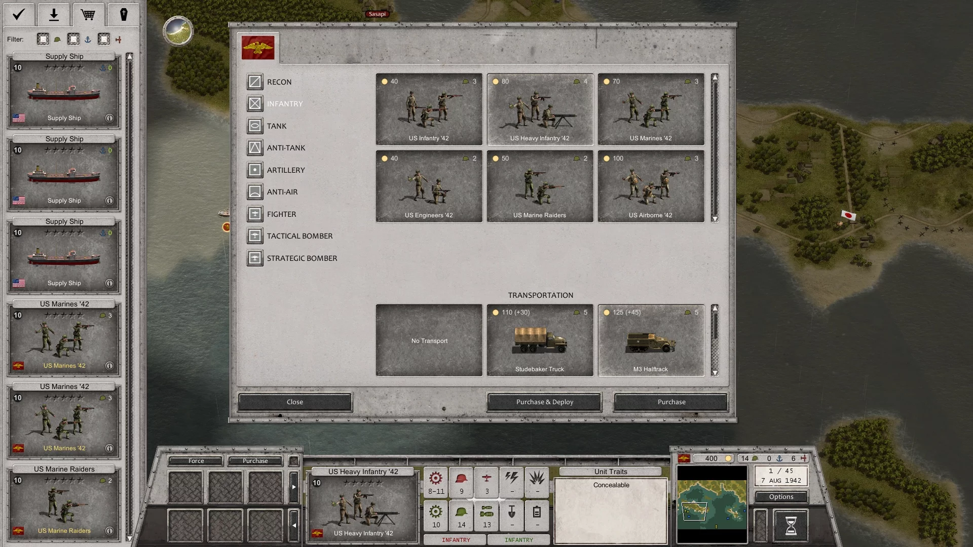 Изображение игры: Order of Battle: World War II