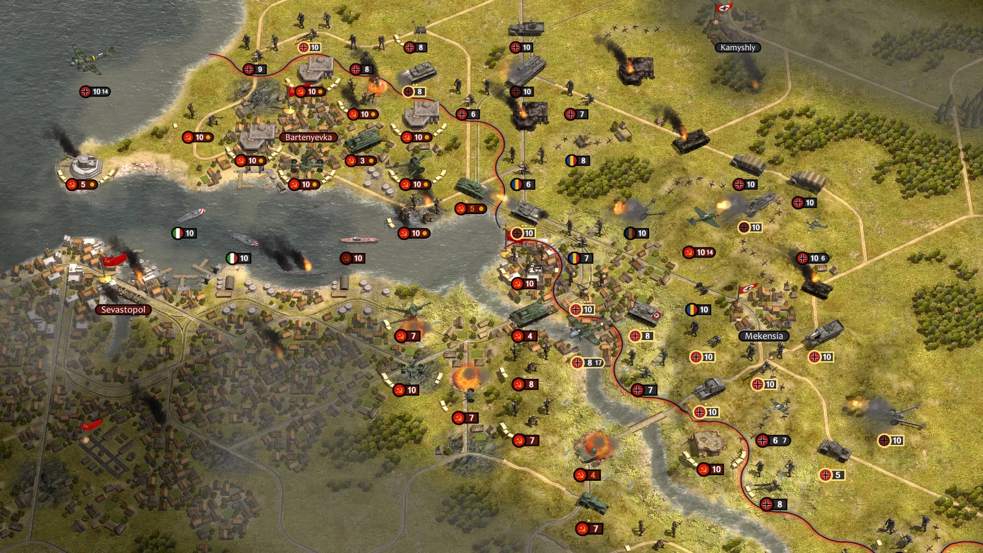 Изображение игры: Order of Battle: World War II