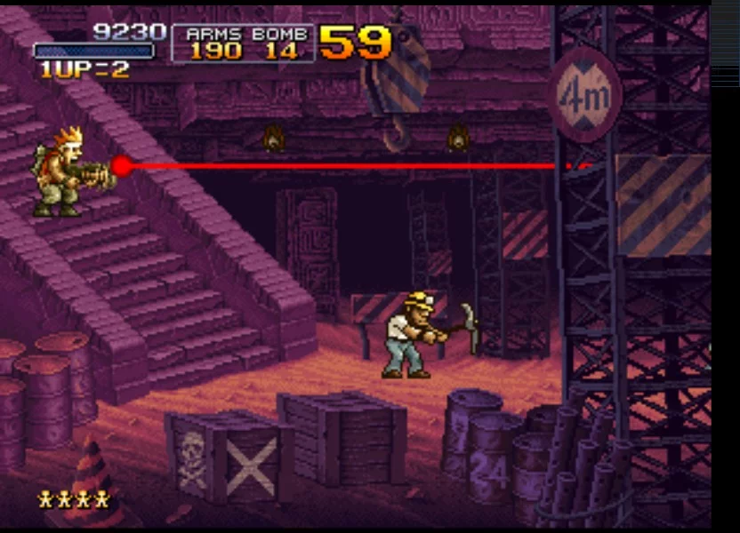 Изображение игры: METAL SLUG X