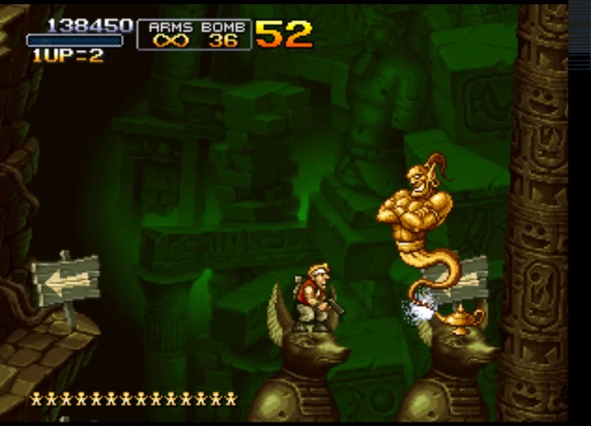Изображение игры: METAL SLUG X