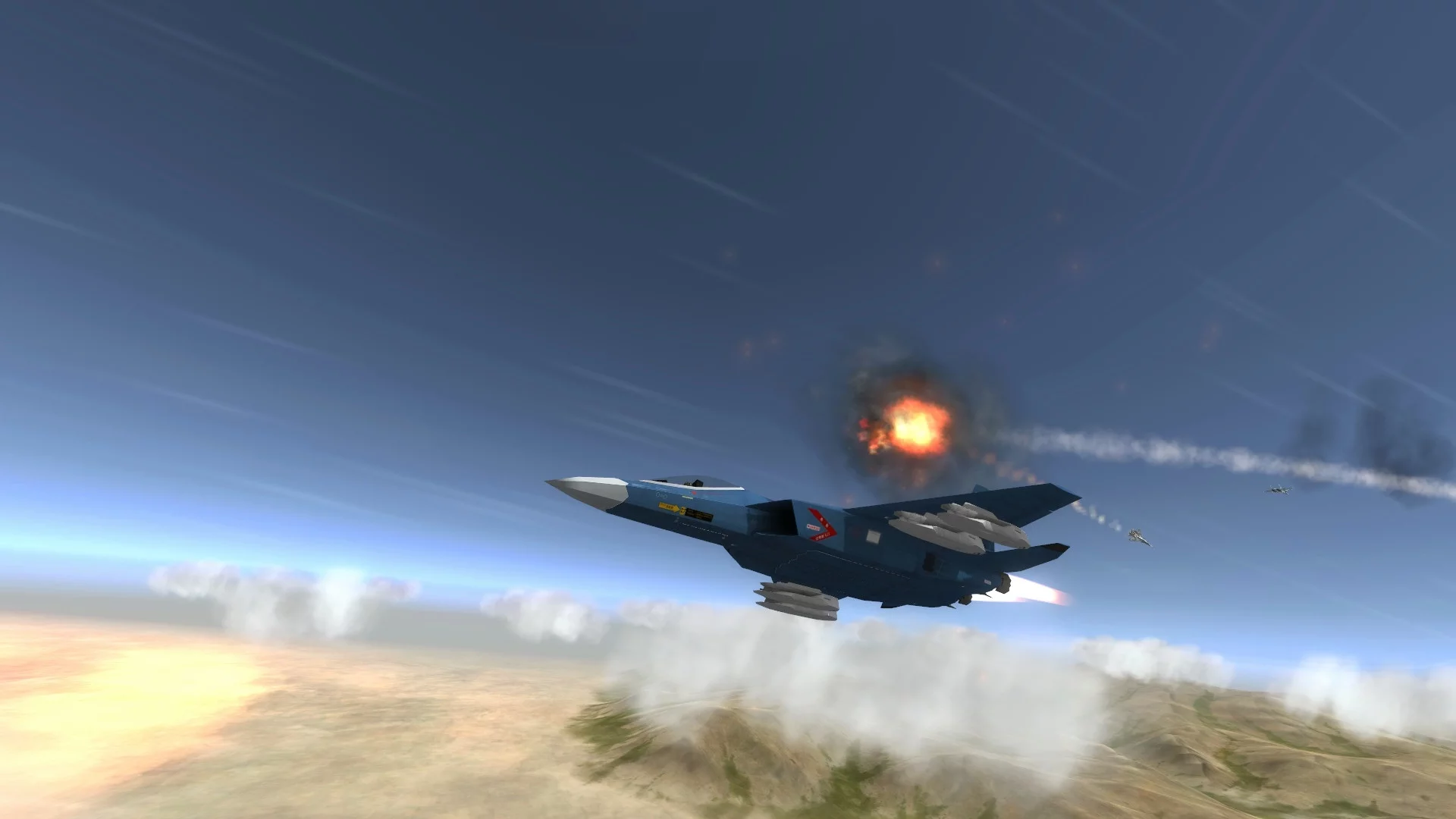 Изображение игры: Vertical Strike Endless Challenge