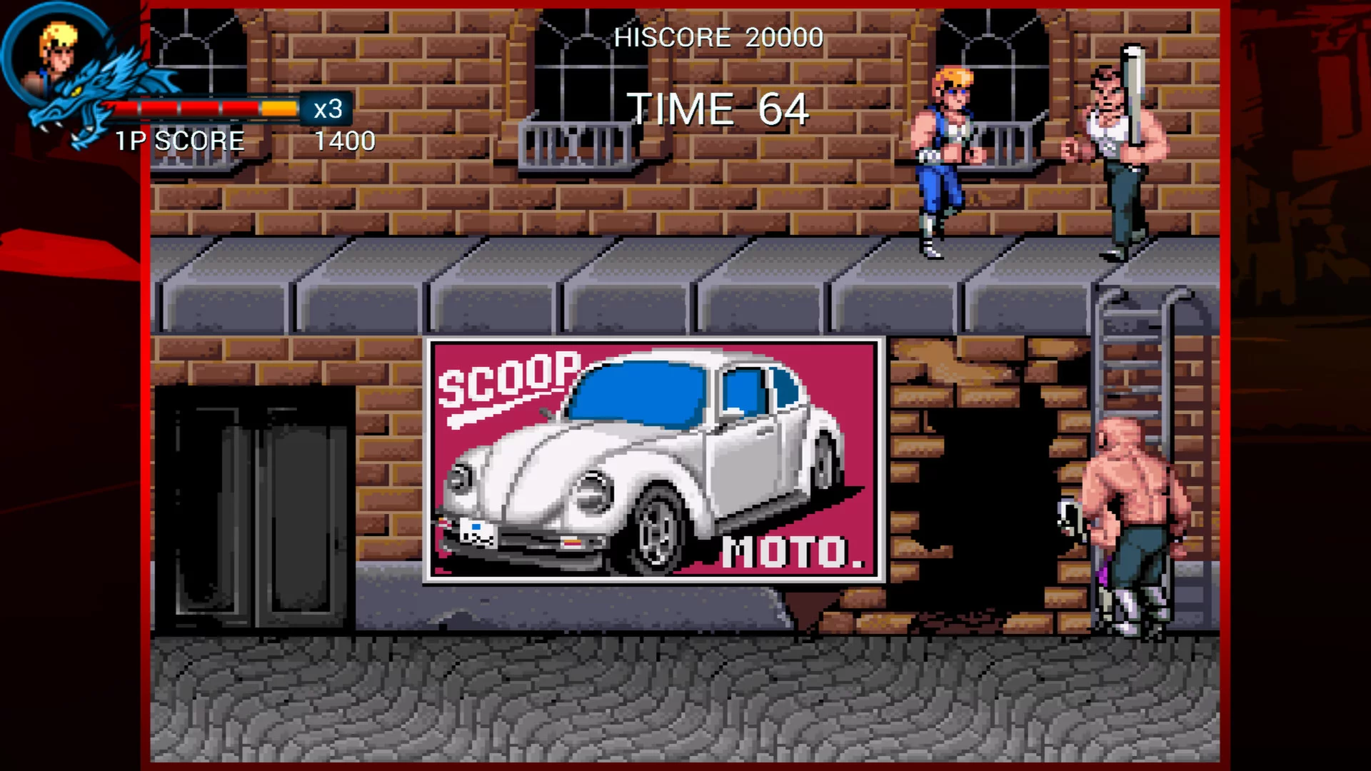 Изображение игры: Double Dragon Trilogy