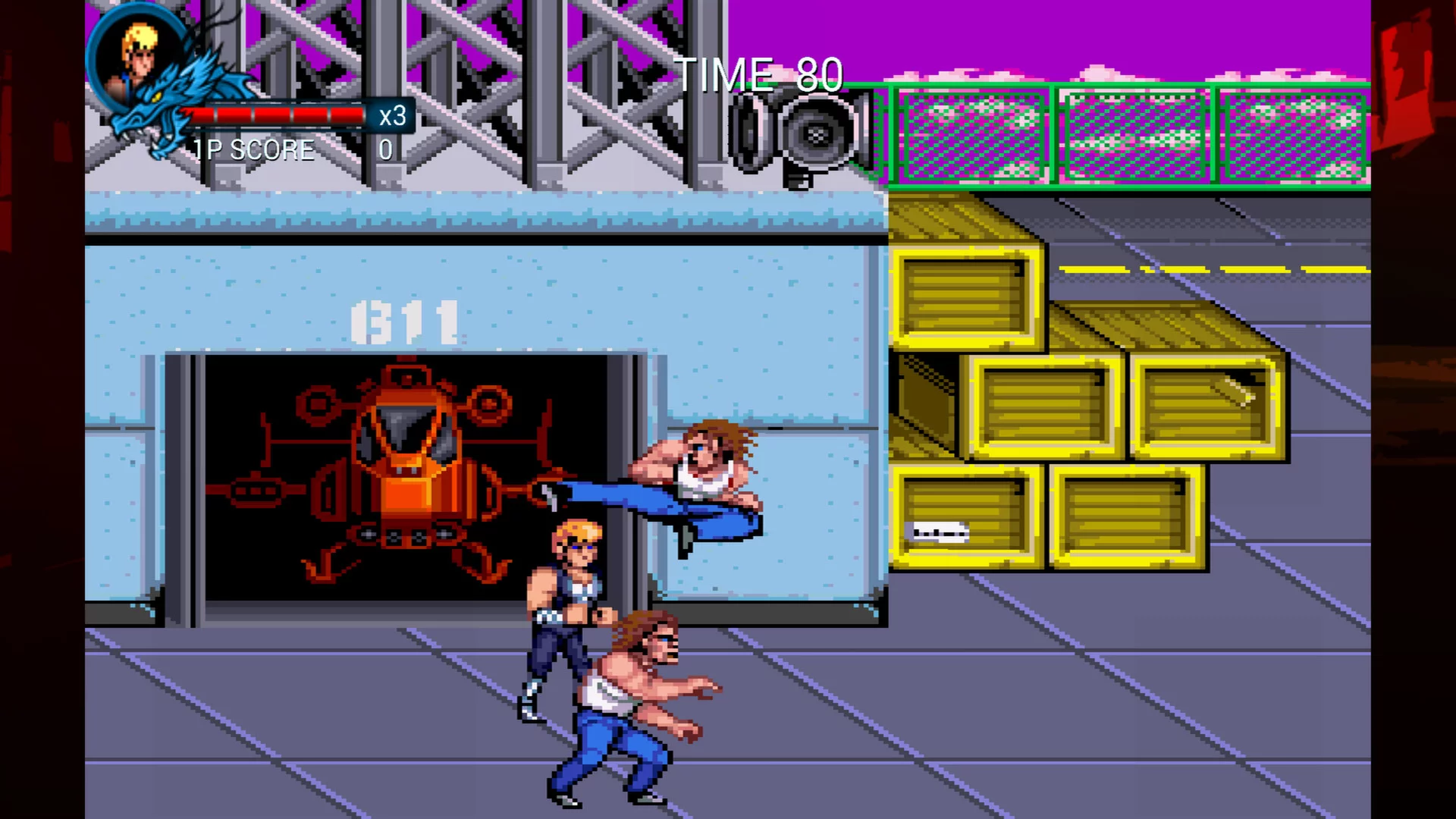 Изображение игры: Double Dragon Trilogy