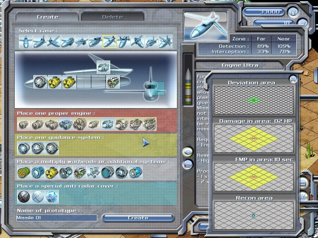 Изображение игры: Direct Hit: Missile War