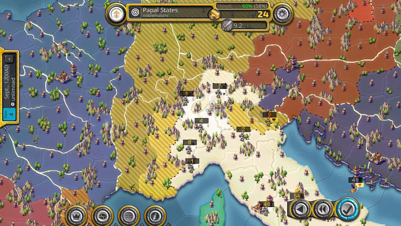 Изображение игры: Age of Conquest IV